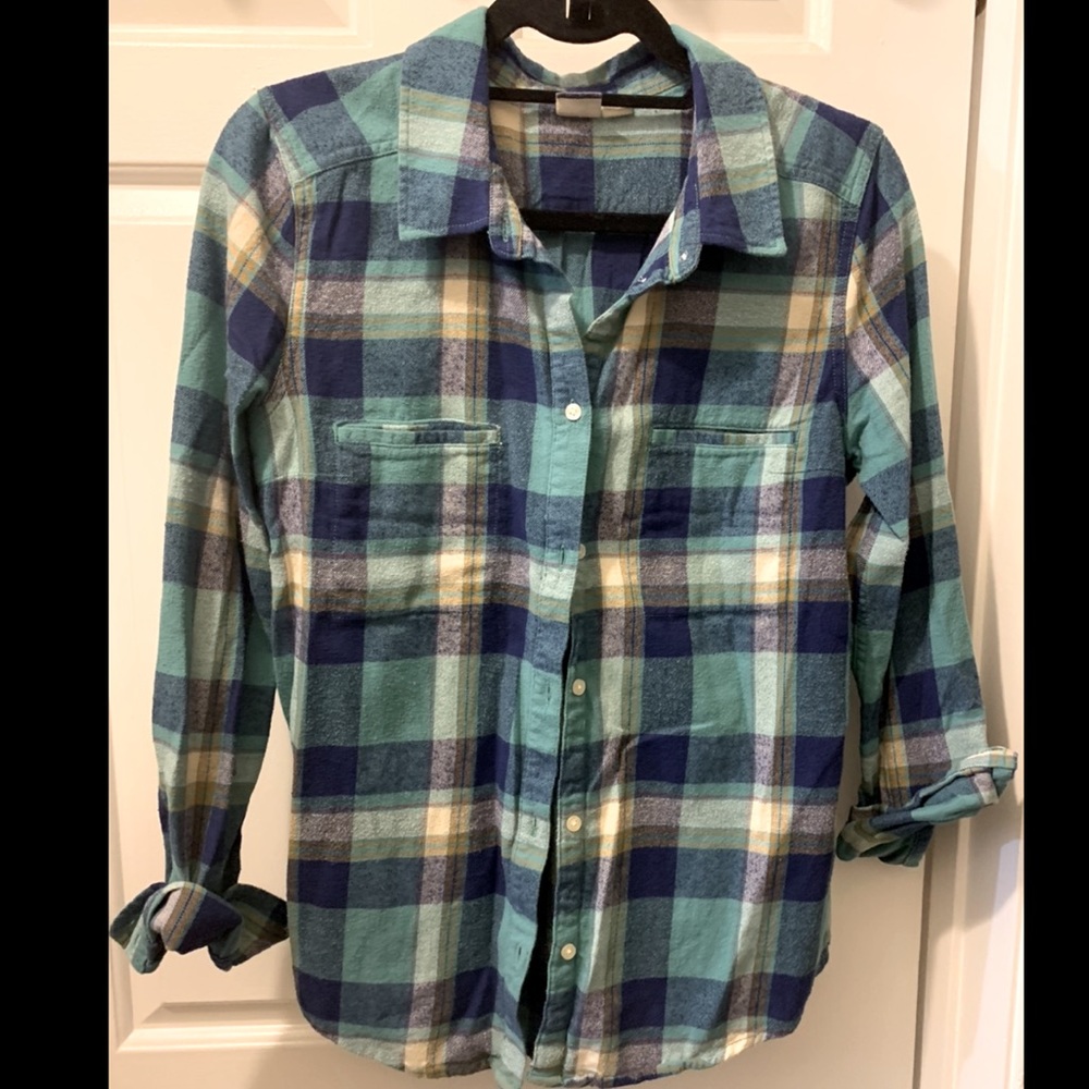 Roxy flannel! Size medium!